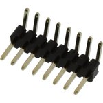 MC-HRT1-S08-G, Pin Header, угловой, Плата - к - плате, 1.27 мм, 1 ряд(-ов) ...