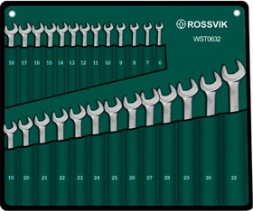 Набор ключей комбинированных 6-32мм, 26шт WST0632