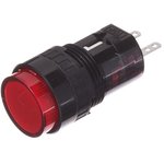 AP6M122-R, Industrial Panel Mount Indicators / Switch Indicators 16mm Pilot Light Red