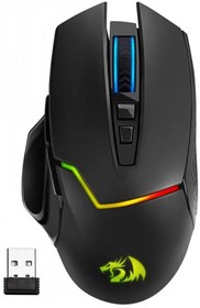 71432, Redragon Игровая мышь беспроводная Mirage Pro черн,RGB,7кн, 2.4G,8000dpi_5, Defender | купить в розницу и оптом