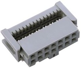 Фото 1/4 89130-0103, 30-Way IDC Connector Socket for Cable Mount, 2-Row