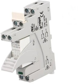 PI84-024AC-M91G-PS-2012, Реле интерфейсное, контакты DPDT, Uобмотки 24VAC, номинальная нагрузка 8A, ширина 15,5мм