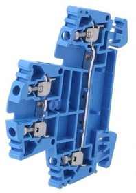 Фото 1/3 1021580000, Weidmuller W Series Blue Double Level Terminal Block, 2.5mm², Double-Level, Screw Termination