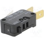 D413-V3AA, Микропереключатель SNAP ACTION, SPDT, 0,1A/250ВAC, 0,05A/250ВDC