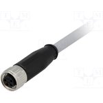 21348100481050, Sensor Cables / Actuator Cables M8 4PIN FEMALE STRT SINGLE END ...