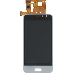 Дисплей (экран) в сборе с тачскрином для Samsung Galaxy J1 (2016) SM-J120F белый ...