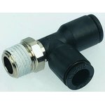 3103 04 10, LF3000 Series Tee Threaded Adaptor, Push In 4 mm to Push In 4 mm ...