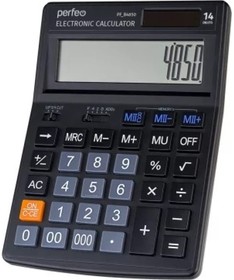 Бухгалтерский калькулятор PF B4850 черный 30014866