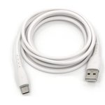Usb-кабель am-type-c 1 метр, 5a, силикон, белый 23750-X9W