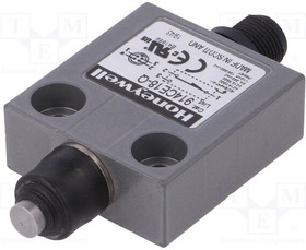 Фото 1/2 914CE18-Q, MICRO SWITCH™ Medium-Duty Limit Switches: 914CE Series Miniature Enclosed Switch, Top Pin Plunger Actuator with B ...