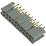 9120-4500PL, 9100 Series Straight Through Hole Mount PCB Socket, 20-Contact ...