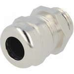 Cable gland, M16, 20 mm, Clamping range 4.5 to 10 mm, IP68, silver, 53112010