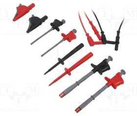44100, Test leads; red and black