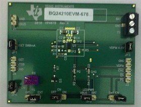 Фото 1/2 BQ24210EVM-678, Power Management IC Development Tools Eval Mod for BQ24210
