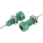 102-0804-001, Green Female Test Socket, 2mm Connector, Solder Termination, 10A ...