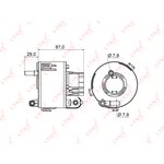 LF-961M, LF-961M Фильтр топливный погружной LYNXauto