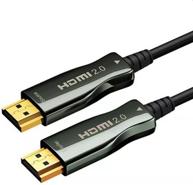 Фото 1/2 Кабель HDMI - HDMI, M/M, 20 м, 4K/60HZ, v2.0, ARC, опт, Wize, AOC-HM-HM-20M