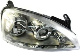 442-1136R-LD-EM, Фара передн прав с ЭК OPEL: CORSA 03-04