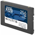 Накопитель SSD Patriot P220 256GB, SATA 2.5", P220S256G25, 550/490, RET