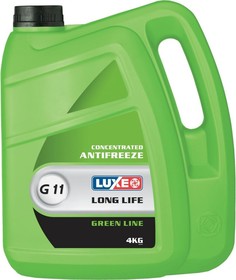 LUXЕ Антифриз GREEN LINE (зеленый) концентрат 4л 669