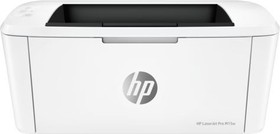 Фото 1/10 Принтер лазерный HP LaserJet Pro M15w черно-белая печать, A4, цвет белый [w2g51a]