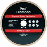 Диск алмазный сплошной Prof Diamond 200x2.2x7х25.4 мм S69423