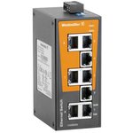 1240900000, Ethernet Switch, RJ45 Ports 8, 100Mbps, Unmanaged