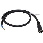 RND 205-01300, DC Connection Cable, 2.5x5.5x9.5mm Socket - Bare End, Straight ...