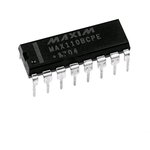 MAX110ACPE+, IC: A/D converter; Ch: 2; 14bit; 0.05ksps; 5V; DIP16