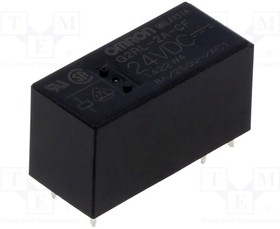 G2RL-2A-CF-DC24, Relay: electromagnetic; DPST-NO; Ucoil: 24VDC; Icontacts max: 8A
