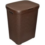 Корзина для белья Ротанг 60л коричневый 186001