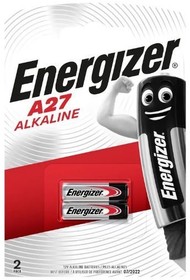 Батарейки ENERGIZER Alkaline LR27/A27/MN27 BL2 (блистер 2шт)