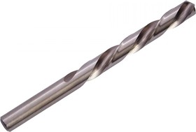 Сверло по металлу короткое левое с вышлифованным профилем (6.5x31x70 мм; ц/х; Р6АМ5) 59357