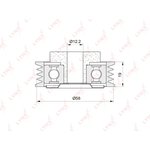 PB-5028, PB-5028 Натяжной ролик / Приводной LYNXauto