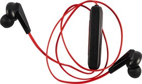 Фото 1/5 Bluetooth-наушники Lenovo HE01 с микрофоном, красные