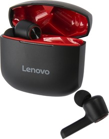 Фото 1/4 Bluetooth-наушники Lenovo HT78 с микрофоном и шумоподавлением (TWS), черные (PTM7C02777)