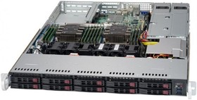 Фото 1/6 Серверная платформа Supermicro SuperServer 1U 1029P-WTRT noCPU(2)2nd Gen Xeon Scalable/TDP 70-165W/ no DIMM(12)/ SATARAID HDD(10)SFF/ 2x10Gb