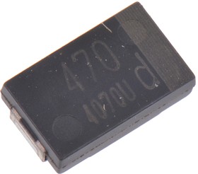 Фото 1/5 EEFSX0D471E4, 470μF Surface Mount Polymer Capacitor, 2V dc