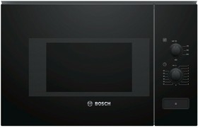 Фото 1/8 Микроволновая печь встраиваемая Bosch BFL520MB0, черный