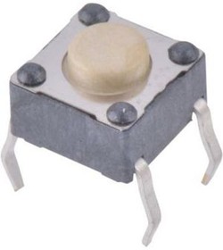 430156043726, Tactile Switch, 1NO, 2.55N, 7.9 x 6.2mm, WS-TASV