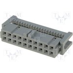 89120-0101HA, 20-Way IDC Connector Socket for Cable Mount, 2-Row