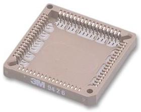 Фото 1/2 8428-21B1-RK-TP, Conn PLCC Socket SKT 28 POS 1.27mm Solder ST SMD Tube