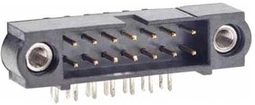 M80-5301442, Power to the Board 7+7 POS R/A MALE 3mm TAIL W/JS TIN