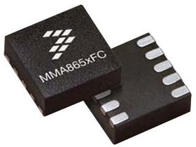 MMA8652FCR1, 3-Axis Surface Mount Sensor, DFN, Serial-I2C, 10-Pin