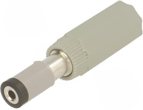 Фото 1/2 NES 1 GRAU, NEB/J DC Plug Rated At 3.0A, 34.0 V, length 36.0mm, Nickel