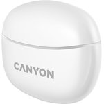 Наушники Canyon TWS-5 Bluetooth белые