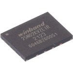 W25N02KVZEIR, Микросхема памяти, SLC NAND Flash, 2Гбит, SPI, 104МГц ...