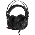 Наушники с микрофоном A4Tech Bloody G528C черный 2м мониторные USB оголовье (G528C)