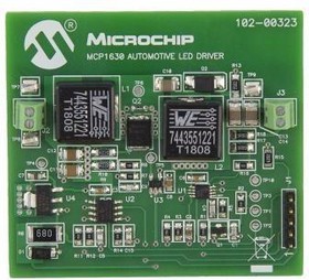 MCP1630RD-SALED, MCP1630 1, Non-Isolated Outputs LED Driver Evaluation Board