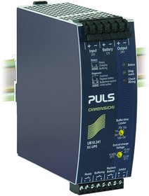 UB10.241, 22.5 → 30V dc Input DIN Rail Uninterruptible Power Supply (240W), DIMENSION, Puls | купить в розницу и оптом